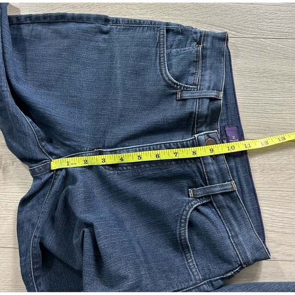 NYDJ Medium Wash Straight Leg High Rise Jeans - Picture 9 of 10